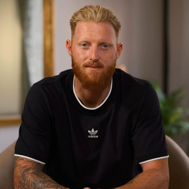 Ben Stokes at the Wimpole Clinic