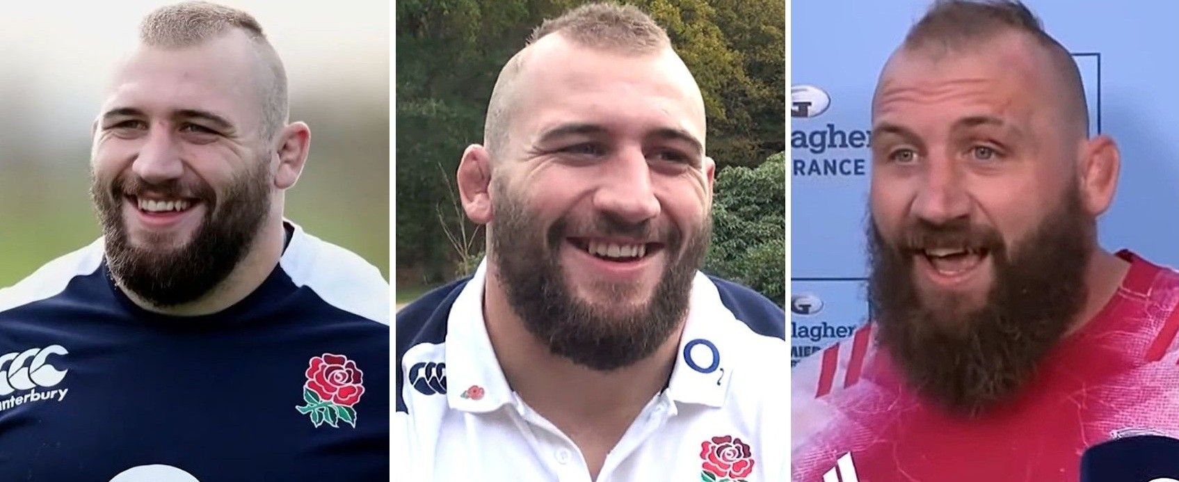 Joe Marler progressing hair loss