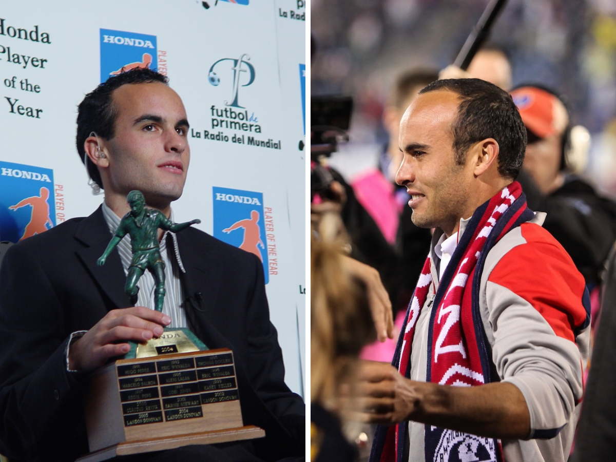 landon donovan hair