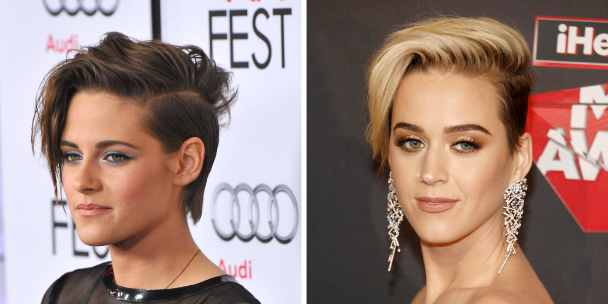 Edgy asymmetrical cut
