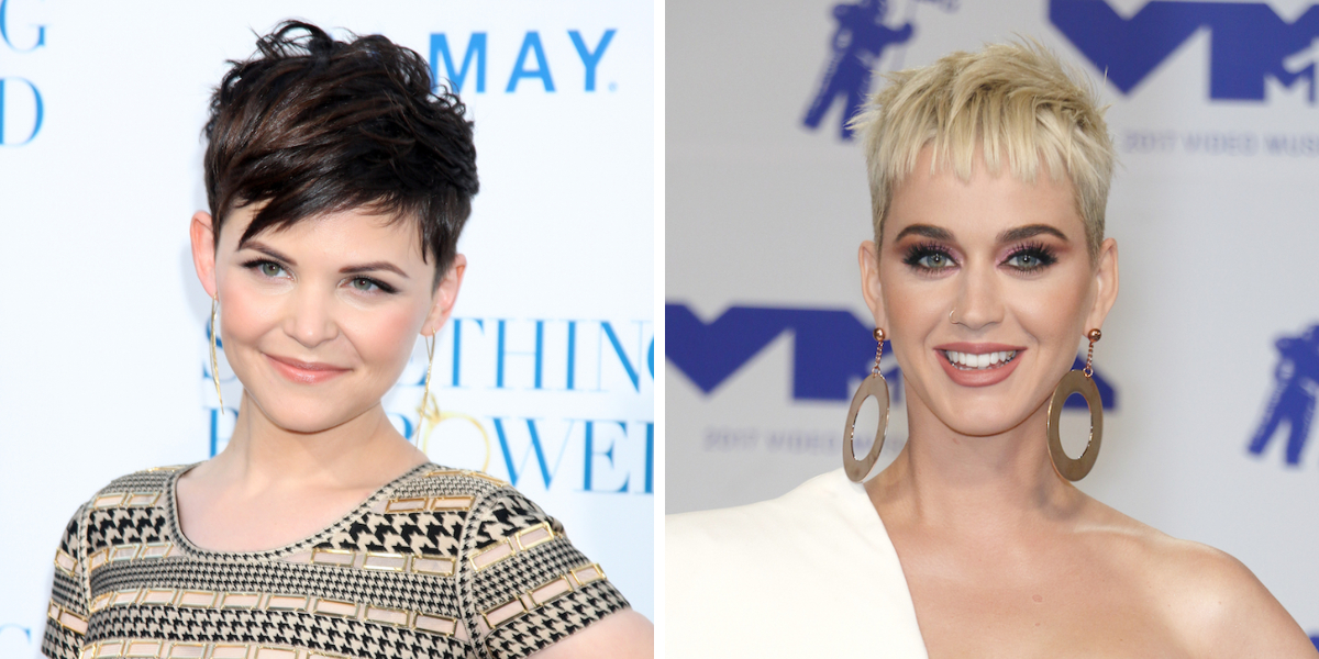 Edgy pixie cut