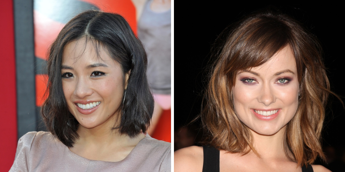 Long bob with soft waves
