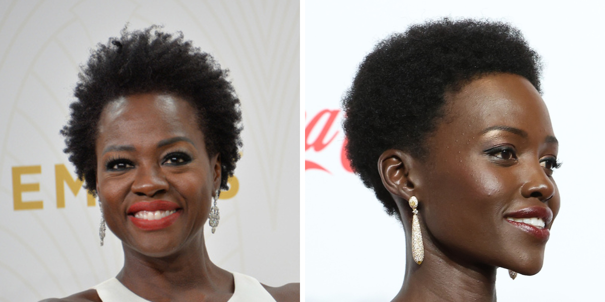Short natural curls