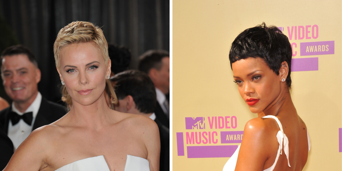 Stylish pixie cut