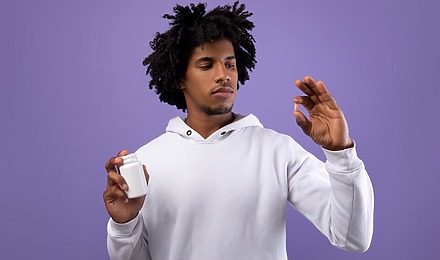 Man Considering Taking VDPHL01 For Hair Loss