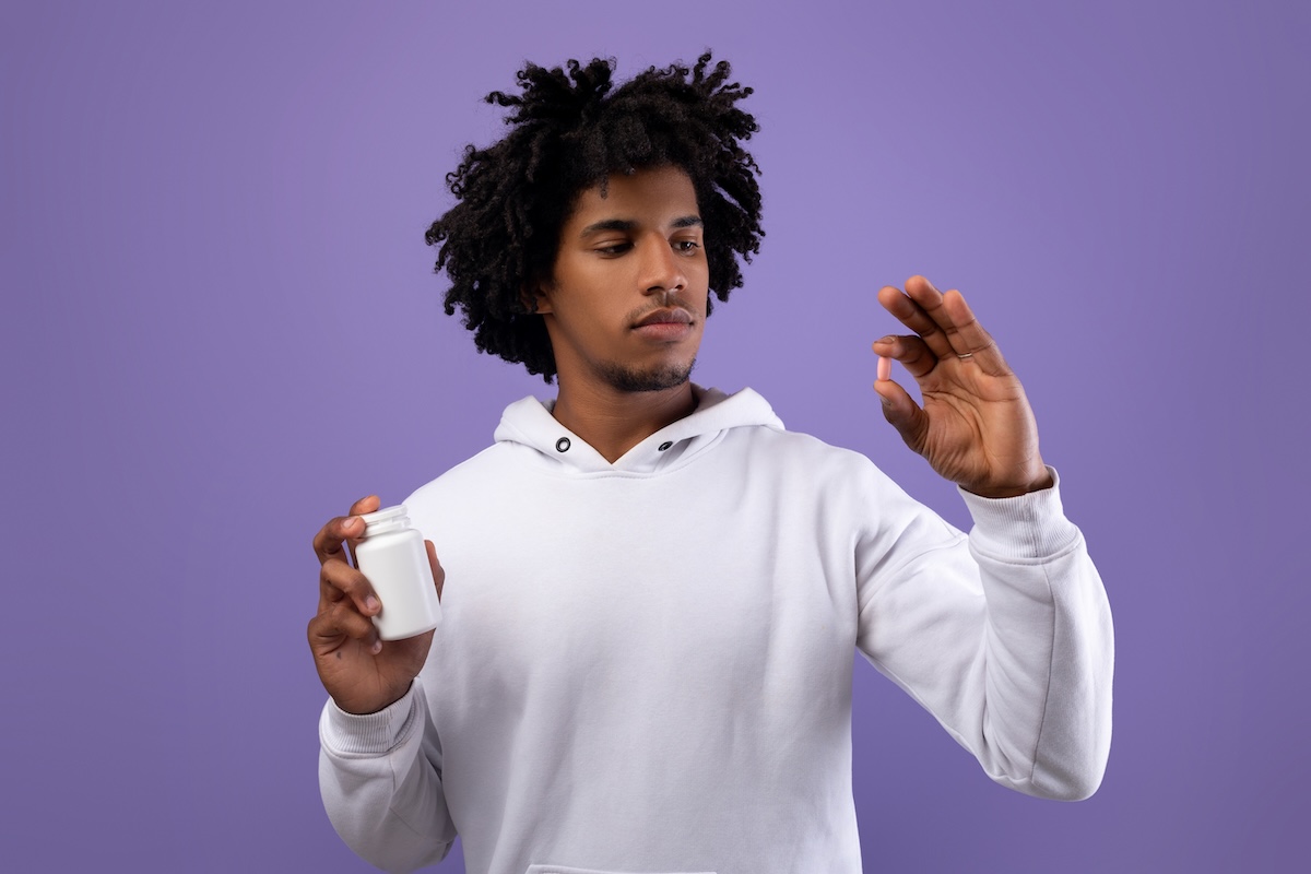 man considering taking VDPHL01 for hair loss