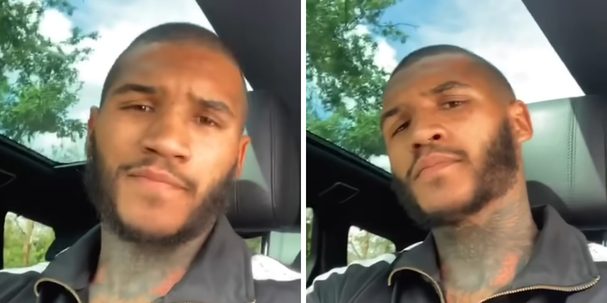 conor benn after hair transplant